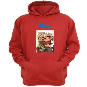 Genérico - Polerón Canguro Película Up Rojo Talla S Unisex