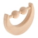 thumbnail image 5 of Cubo De Madera Mordedor Dentición Del Bebé Agarrando Juguetes Sensoriales Forma De Media Luna, 5 of 5