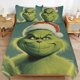 thumbnail image 1 of Grinch Bedding Set Duvet Cover Comfortable and Lightweight Cartoon Bedding 3 Piece Bed Set Twin(1 Duvet Cover and 2 Pillowcase), 1 of 3