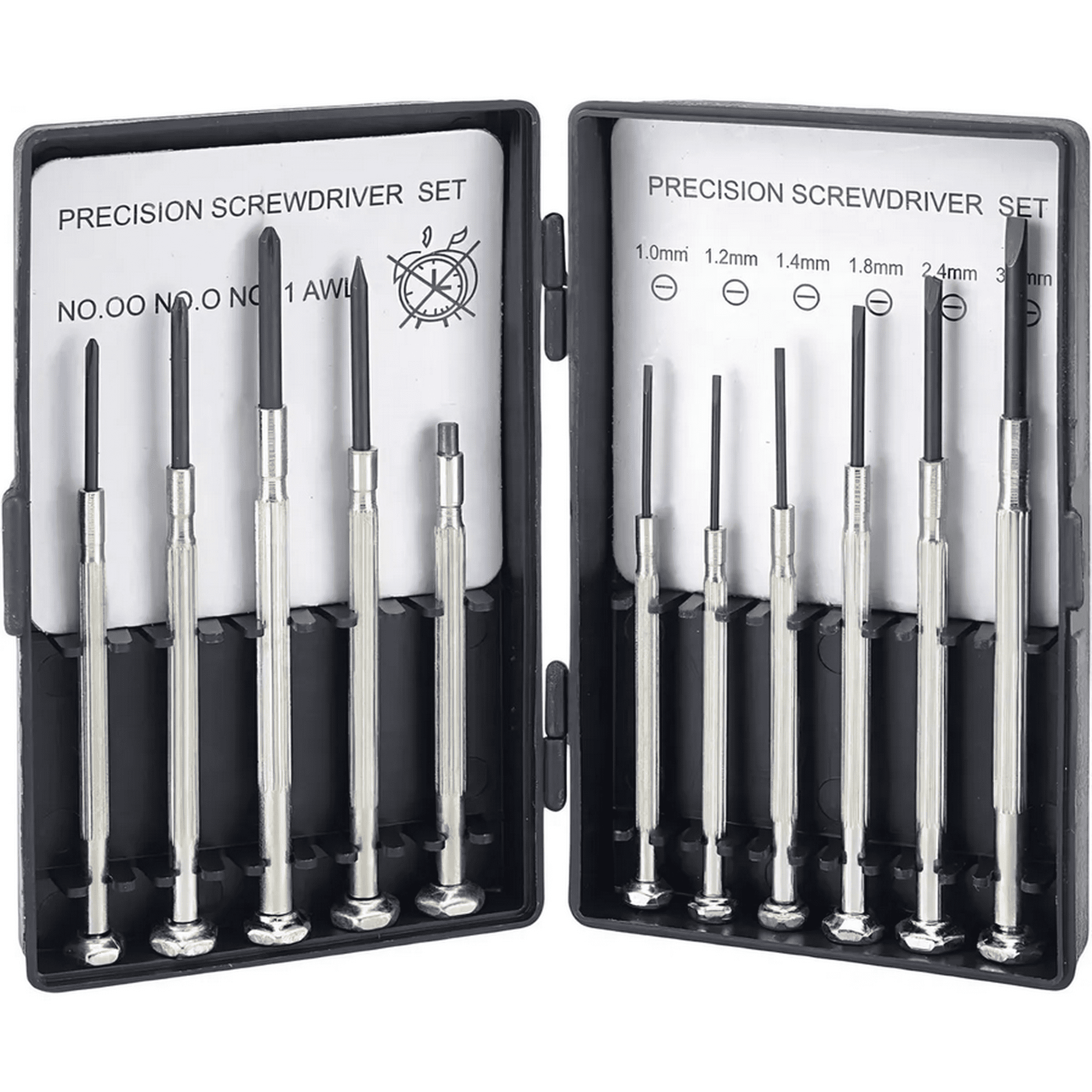 Genérico - Set Destornilladores De Precisión 11 Piezas Con Su Caja