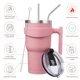 thumbnail image 2 of Tumbler BJPKPK de 900 ml con asa, tapa y popote de acero inoxidable, 2 of 7