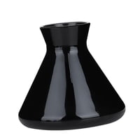 Bothyi - Botella De Vidrio Botella De Perfume Mini Florero Para Mesa De Comedor Regalos De Vacaciones Negro