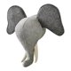 thumbnail image 5 of Cabeza De Animal 3D Para Decoración De Pared, Regalo De Navidad, Cabeza De Animal De Peluche Para Dormitorio, Elefante De 31 X 39 Cm, 5 of 5