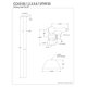 thumbnail image 3 of Kit de acabado para inodoro Kingston Brass Trimscape, cromo pulido, 3 of 3
