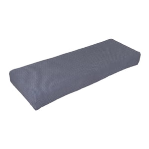 Bothyi - Funda De Banco Elástica Para Silla De Comedor, Decoración Del Hogar A Prueba De Polvo, Lavable Para El Hogar, Gris Oscuro