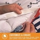 thumbnail image 3 of Cinta adhesiva de tela marca VELCRO, rollo a granel de 10 pies, color blanco, 3 of 7