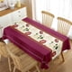 thumbnail image 1 of Manteles Antimanchas 140x220 cm - Burdeo Rosas M10, 1 of 4