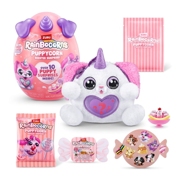 Toy Rainbocorns Puppycorn con aroma a caniche sorpresa para niñas