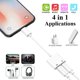 thumbnail image 2 of [Certificado Apple MFi] Paquete de 2 adaptadores Lightning a 2 Lightning para iPhone, adaptador dual Lightning AUX + cargador, cable divisor compatible con iPhone 12/11/SE/X/XR/XS/8/7/6, compatible co, 2 of 7