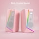 thumbnail image 3 of Altavoces de sobremesa Redragon GS520 RGB 2.0 Canal USB Rosa, 3 of 9