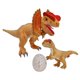 thumbnail image 1 of Set de Peluches de Dinosaurio Wilomis Dilophosaurus 52 cm con Huevo, 1 of 7