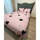 thumbnail image 4 of JUEGO DE SABANAS DE GÉNERO KING ROSADA CORAZONES NEGROS, 4 of 4