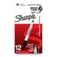 thumbnail image 1 of Rotulador Sharpie Brush Twin Permanent, negro, 12 unidades, 1 of 6