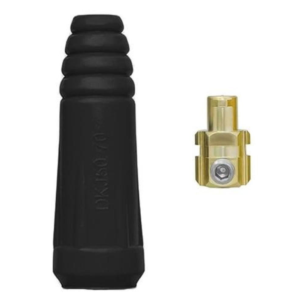 Genérica - Conector Rápido Macho Para Maquina De Soldar 10/25