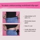 thumbnail image 4 of Hollywood Fashion Secrets Hip Hugger Negro – Cinturilla sin Hebilla, 4 of 6