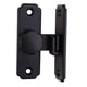 thumbnail image 4 of Pestillo Para Puerta Corredera De Granero Con Tornillos De Montaje Para Garaje Negro, 4 of 5