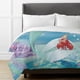 thumbnail image 2 of Ariel Bedding Sets Cartoon Duvet Cover Lightweight 3 Piece Bet Sets for Kids Boys Girls, 2 of 5