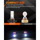 thumbnail image 4 of Bombillas LED antiniebla SEALIGHT 5202 5201 6000 LM 6500 K (x2), 4 of 7