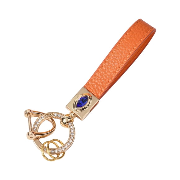 Llavero Fob Del Coche D Ring Angel Eyes Llavero Para Bolso Mochila Monedero Naranja