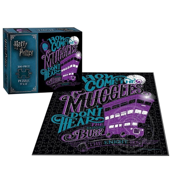 Rompecabezas USAOPoly Harry Potter El Autobús Noctámbulo 200 piezas