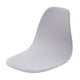 thumbnail image 1 of Funda Elástica Para Silla Color Sólido Banquete Hogar Funda De Poliéster Suave Gris Claro, 1 of 5