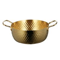 Magideal - Olla De Ramen Coreano, Olla Para Sopa, Cacerola De Calentamiento Rápido, Olla Para Fideos Coreanos, Olla Para Cocinar (Sin Tapa) Para Cocinar Y Espolv 16Cm