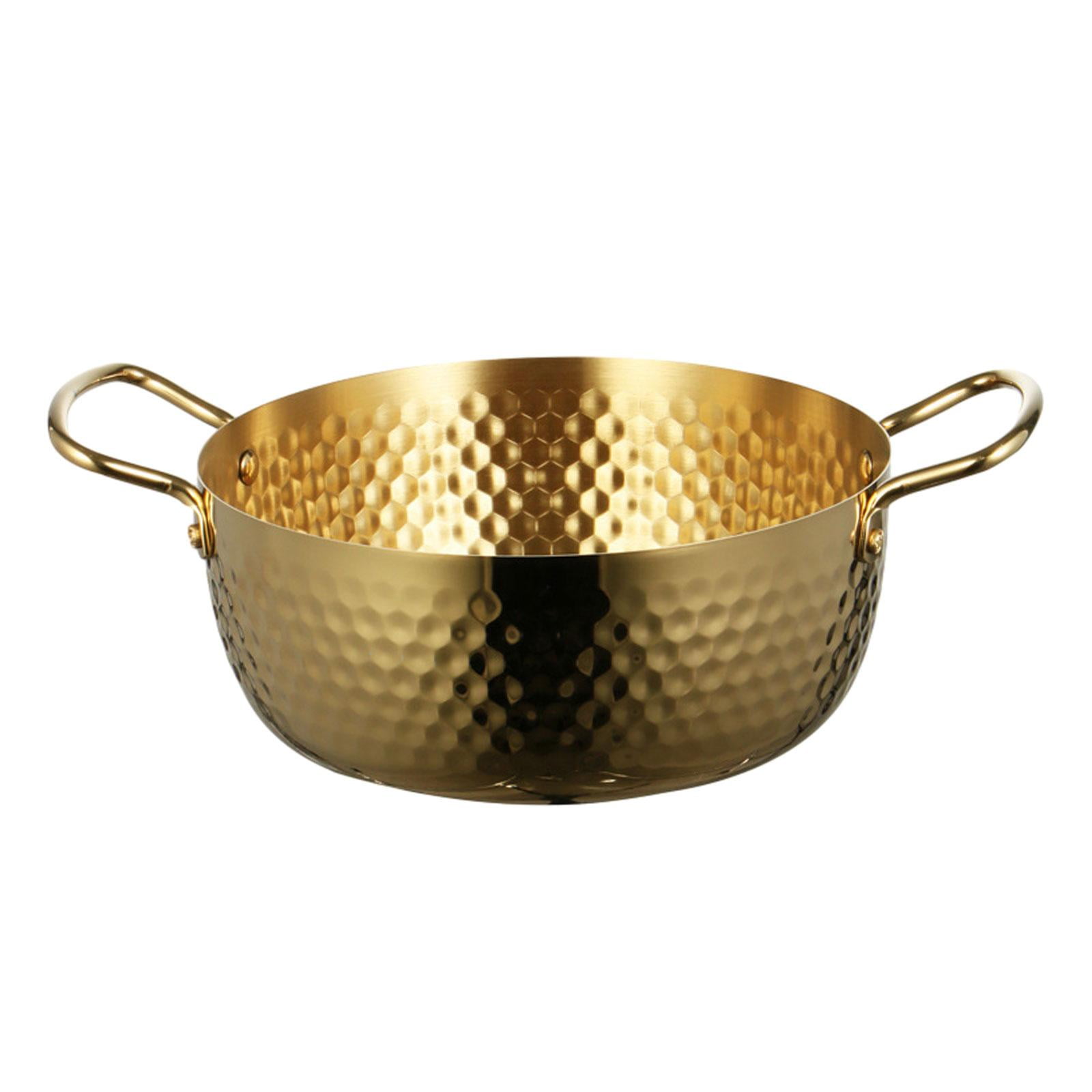 Magideal - Olla De Ramen Coreano, Olla Para Sopa, Cacerola De Calentamiento Rápido, Olla Para Fideos Coreanos, Olla Para Cocinar (sin Tapa) Para Cocinar Y Espolv 16cm