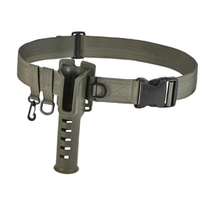 Ioensy - Soporte De Caña De Pescar Ajustable Cinturón De Cintura/Cinturones De Lucha De Pesca Ligeros Verde