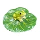 thumbnail image 2 of Figura Flotante De Hoja De Nenúfar Con Rana De 10 X 4 Cm Para Rocallas De Patio, 2 of 5
