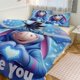 thumbnail image 1 of Eeyore Print Bedding Set Pattern Duvet Cove Set 3 Pieces 1 Quilt Cover And 2 Pillowcases for Women Men Teens, 1 of 5