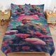 thumbnail image 1 of Super Mario Bed Duvet Cover Microfiber Bedding Sets 3D Printed Lightweight 3 Piece Comforter Sets for Kids Boys Girls, 1 of 5