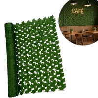 Genérico - Malla De Hojas Enredadera Artificial Decoracion Jardin 3X1M