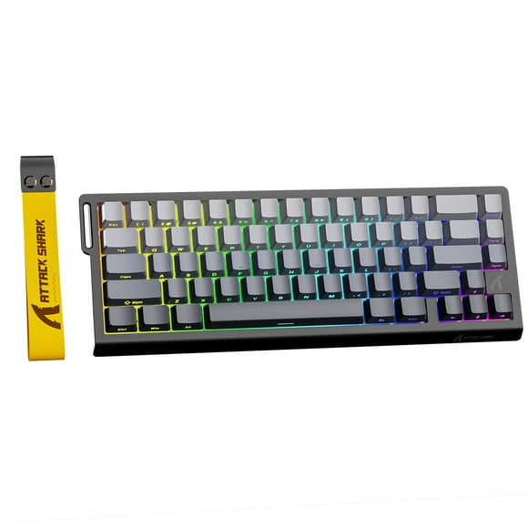 Teclado Mambasnake Attack Shark X68 HE 8000Hz Rapid Trigger