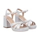 thumbnail image 1 of Sandalia Mujer Plata Anne Police, 1 of 5