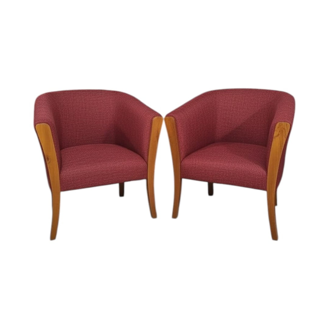 Diseños Valestrini - Sitiales Esmeralda Lino Rojo