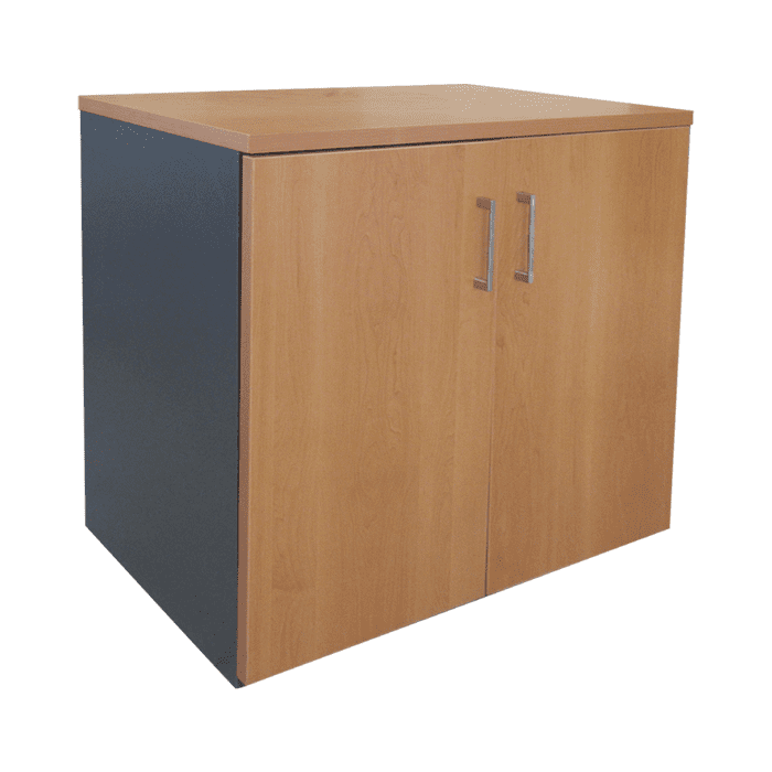 Muebles Santa Ana - Gabinete 2 Puertas Gb80 Peral Con Grafito