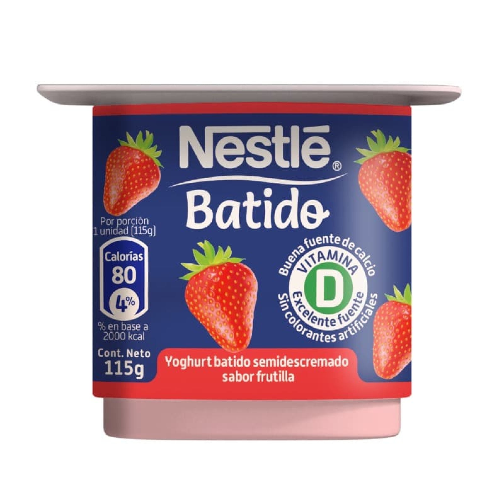 Yoghurt Batido Frutilla 115 g Nestlé