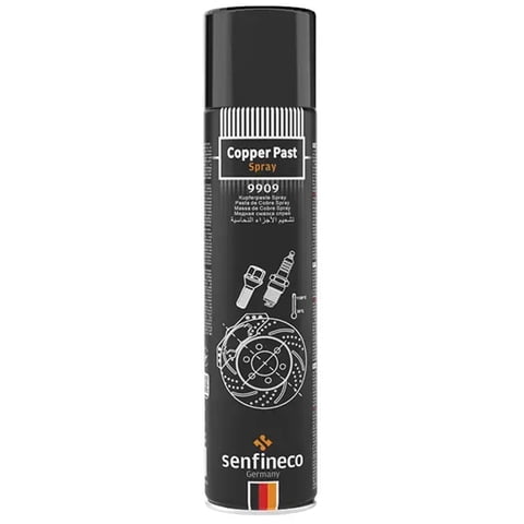 Spray Lubricante Anticorrosivo De Cobre Resistente A Altas Temperaturas - Especial Para Piezas Con Rosca Y Bornes Senfineco