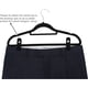 thumbnail image 2 of Paquete de 20 pinzas de terciopelo para perchas de pantalones color marfil, pinzas resistentes con dedos flocados, perfectas para usar con perchas de terciopelo de línea delgada., 2 of 6