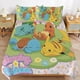 thumbnail image 2 of Comforter Set Queen Size Pokmon - Blooming Pokemon Set with 2 Pillowcases for All SeasonsBedding Set 3pcs for Kids Boys Girls Bedroom Decor Bed Sheets, 2 of 5