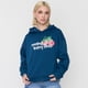 thumbnail image 3 of Polerón Mujer Hoodie Print Azul Corona, 3 of 5