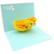 thumbnail image 2 of Tarjeta de felicitación PopLife® con forma de patito de goma amarilla, 3D, desplegable para todos, 2 of 8