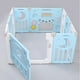 thumbnail image 5 of Corral de Seguridad Bebe Multiformas 8+2 Plegable Celeste, 5 of 7