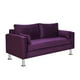 thumbnail image 2 of Sofa Sky 3c Felpa 12 Morado, 2 of 5