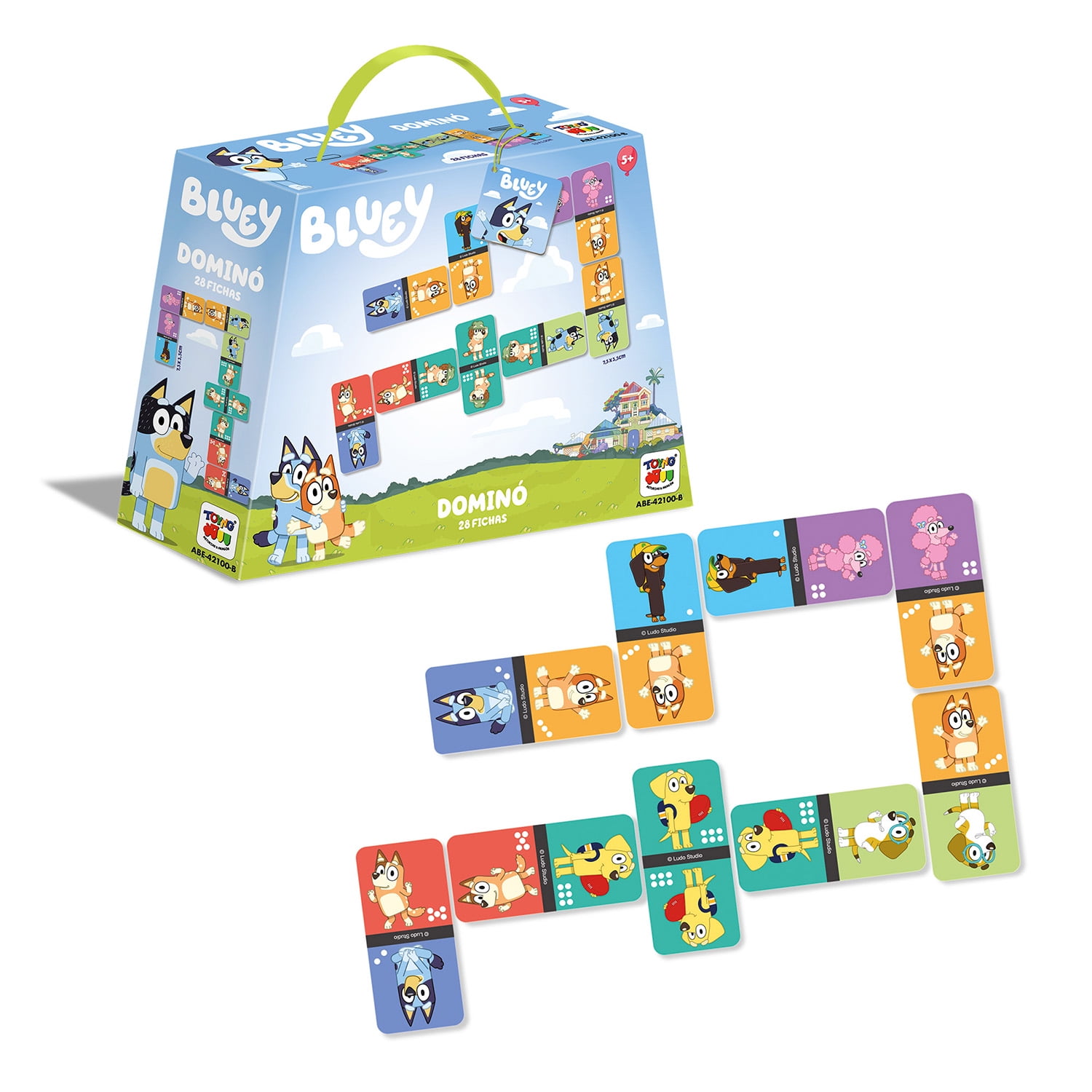 Toyng - Juego Domino - Bluey