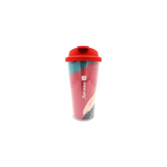 Vaso Térmico Juan Valdez Kupa Té Café Infusiones Coffee Rojo