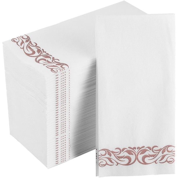 Servilletas de papel suaves y absorbentes, elegantes y decorativas para la cocina.