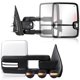 thumbnail image 1 of Espejos de remolque Switchback Sanooer para Chevrolet Silverado y GMC Sierra 2014‑2019, blanco 8624, 1 of 8