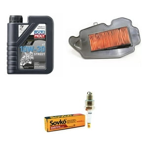 Liqui Moly - Kit Mantencion Honda Dio 110 / Aire + Bujia + Aceite