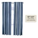 thumbnail image 4 of Cortina de ventana ACHIM Ombre, panel azul filtrante de luz, 160 x 130 cm, 4 of 6